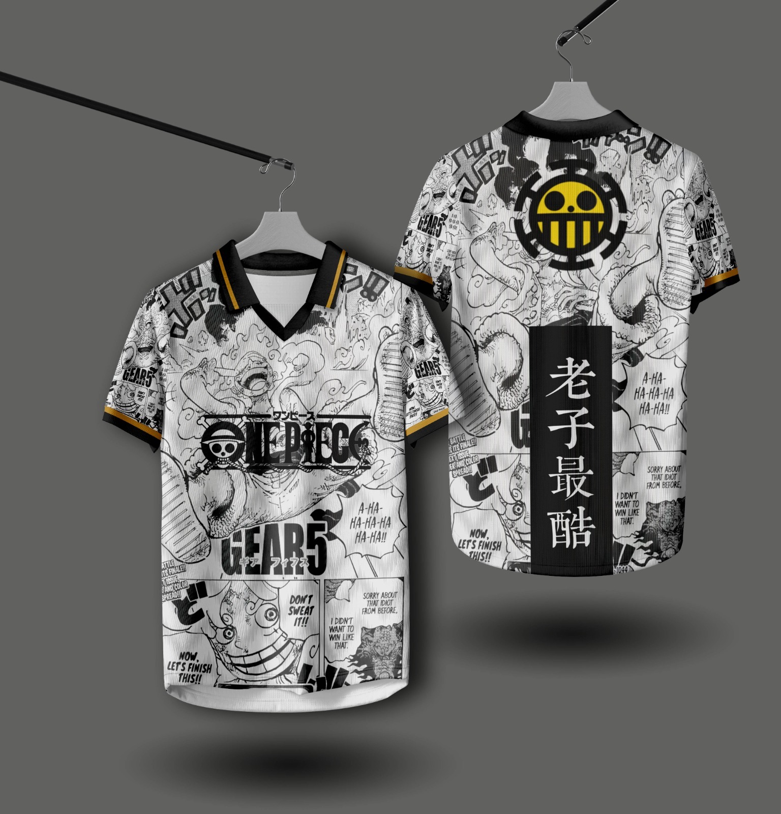 JERSEY ONEPIECE FULL PRINTING SUBLIMASI SERIES ANIME / BAJU ONE PIECE /JAPAN / retro/ vintage /anime onepiece Luffy