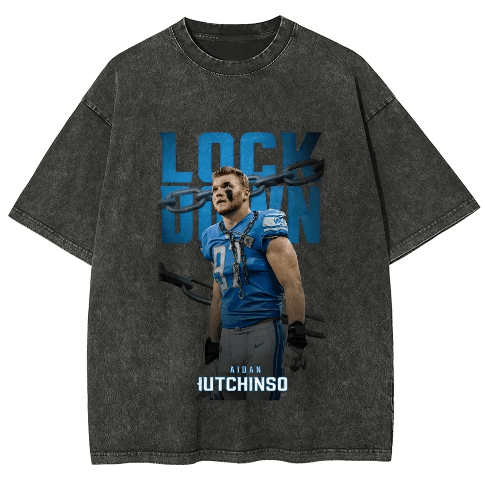 T-Shirt Adian Hutchinson Unisex Oversize Daily Regular Fit | TIDESENCE