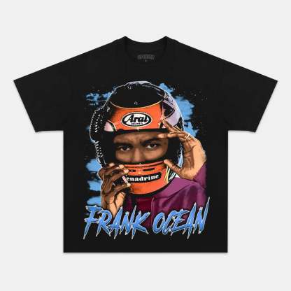 Unisex-Adult Ultra Cotton Washed T-Shirt Graphic FRANK OCEAN TEE 