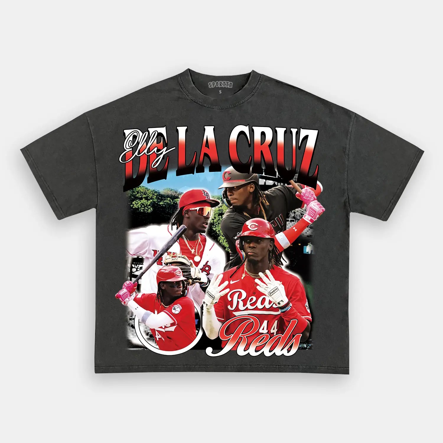 Unisex-Adult Ultra Cotton Washed T-Shirt Graphic  ELLY DE LA CRUZ TEE 