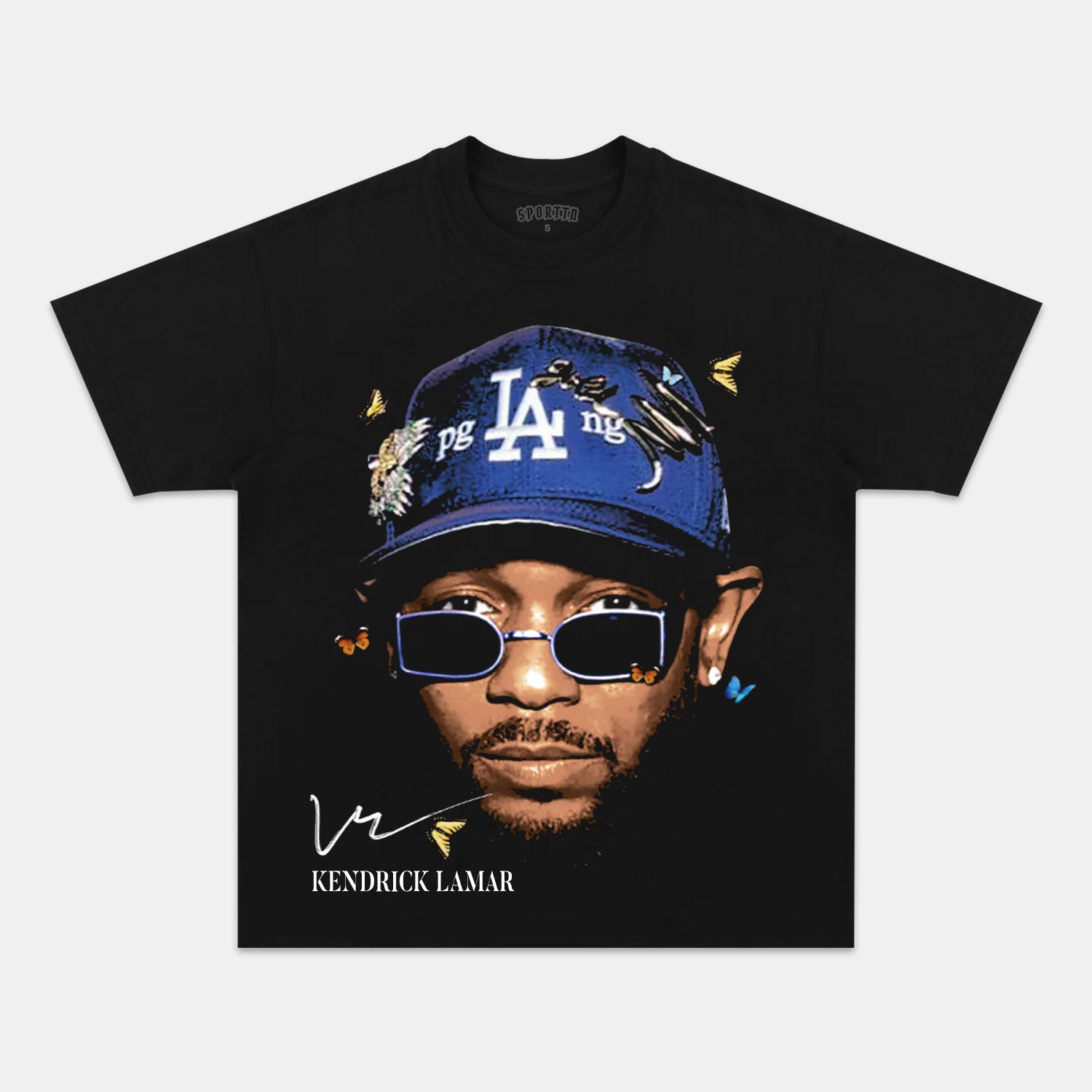 Unisex-Adult Ultra Cotton Washed T-Shirt Graphic KENDRICK LAMAR - WAR READY 