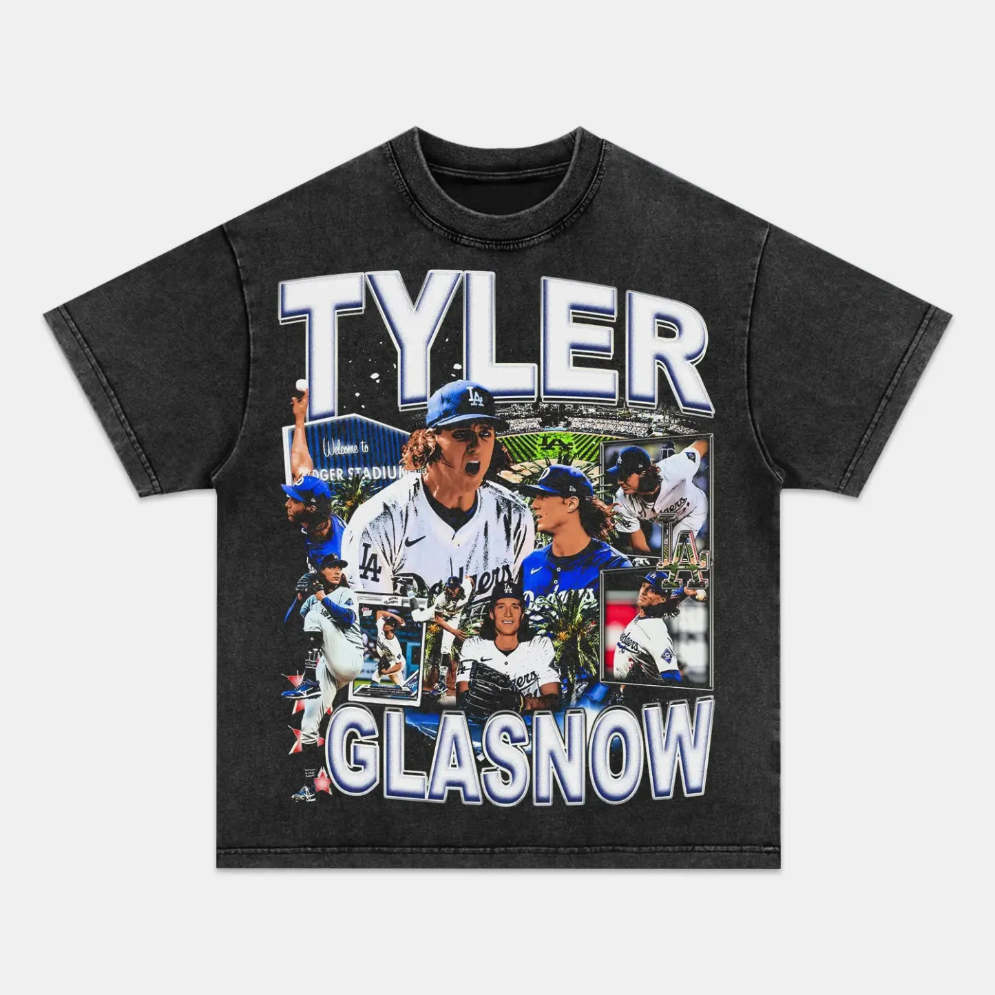 Unisex-Adult Ultra Cotton Washed T-Shirt Graphic  TYLER GLASNOW TEE 