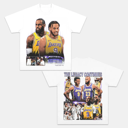 Unisex-Adult Ultra Cotton Washed T-Shirt Graphic  THE LEGACY CONTINUES TEE 