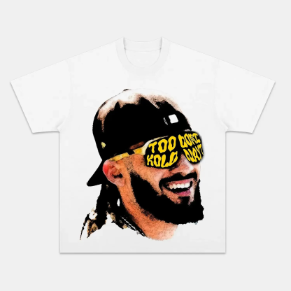 Unisex-Adult Ultra Cotton Washed T-Shirt Graphic  TATIS BIG FACE TEE 