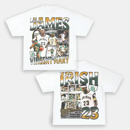 Unisex-Adult Ultra Cotton Washed T-Shirt Graphic  SVSM LEBRON JAMES TEE 