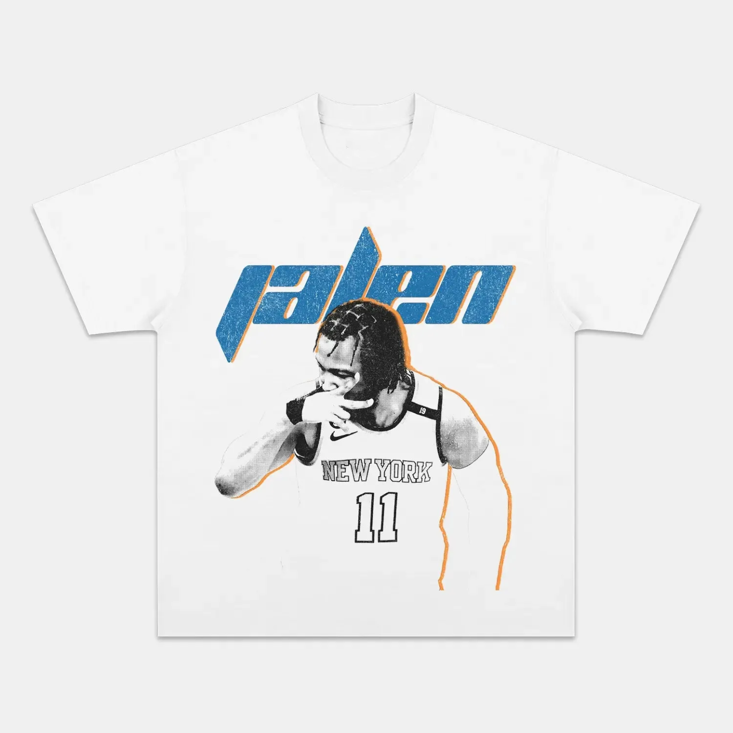 Unisex-Adult Ultra Cotton Washed T-Shirt Graphic    CLASSIC JALEN BRUNSON TEE (Men&Women)