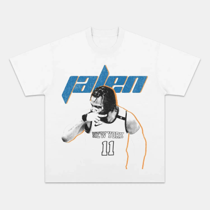 Unisex-Adult Ultra Cotton Washed T-Shirt Graphic    CLASSIC JALEN BRUNSON TEE (Men&Women)
