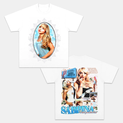 Unisex-Adult Ultra Cotton Washed T-Shirt Graphic  SABRINA CARPENTER V2 TEE 