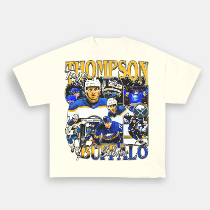 Unisex-Adult Ultra Cotton Washed T-Shirt Graphic  TAGE THOMPSON TEE 