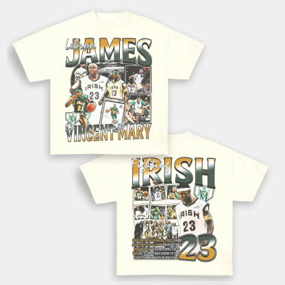 Unisex-Adult Ultra Cotton Washed T-Shirt Graphic  SVSM LEBRON JAMES TEE 