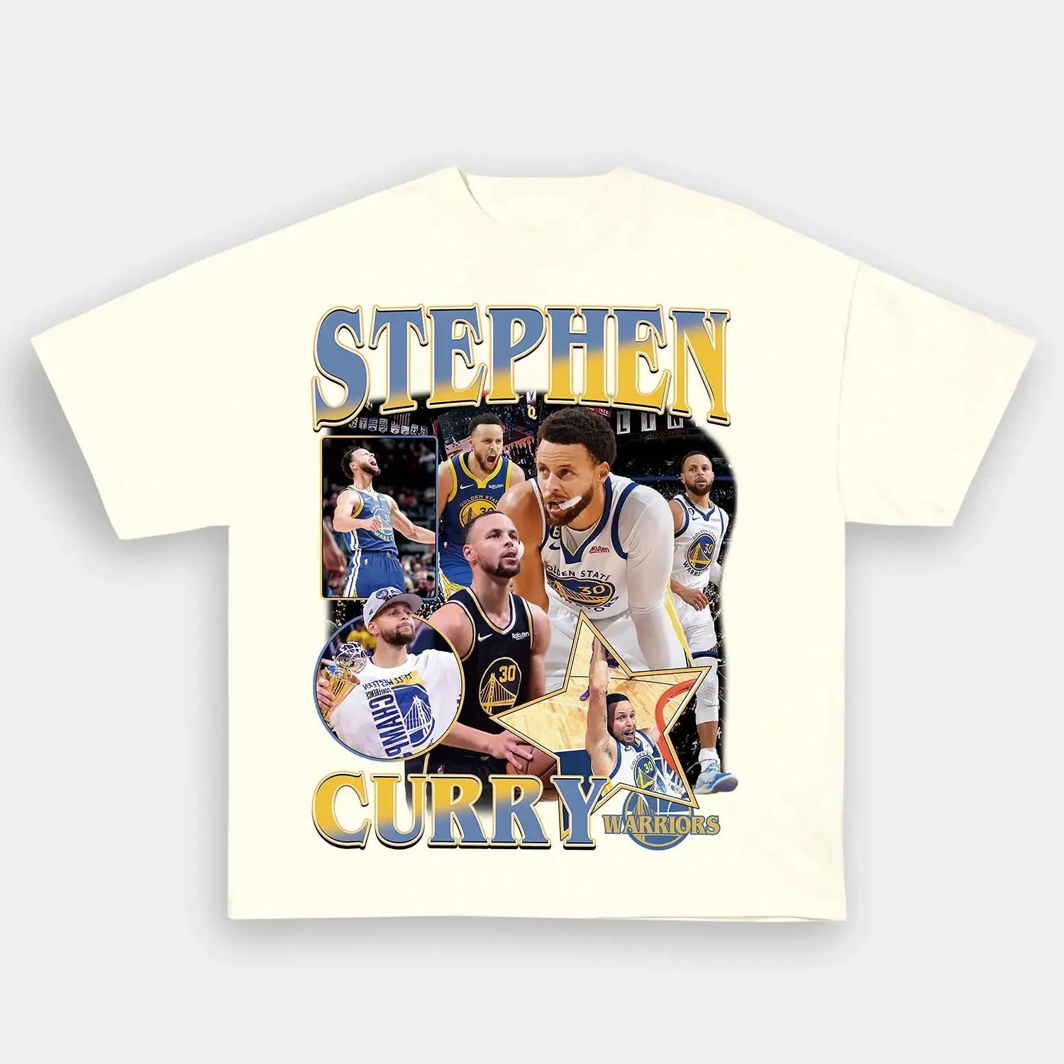 Unisex-Adult Ultra Cotton Washed T-Shirt Graphic  Stephen Curry Tee 