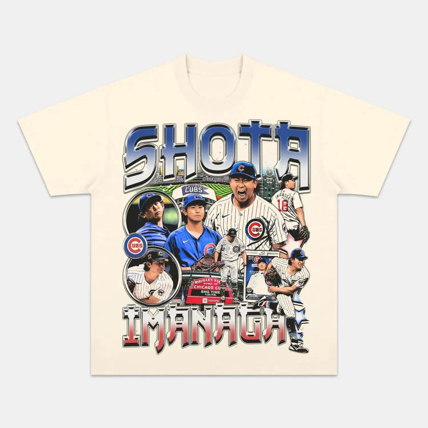 Unisex-Adult Ultra Cotton Washed T-Shirt Graphic  SHOTA IMANAGA TEE 