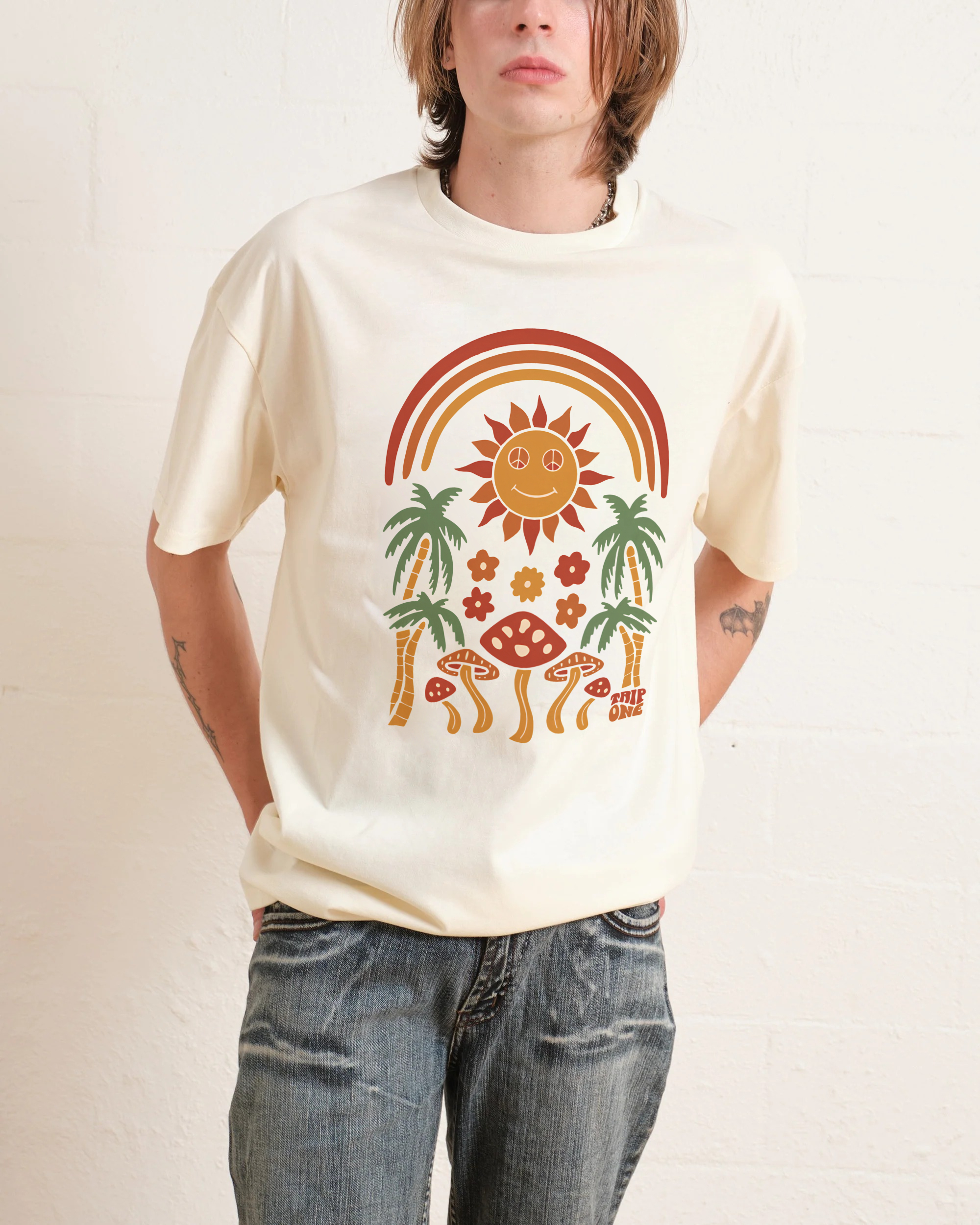 Cotton T-Shirt | Unisex Fit Graphic Tee | TIDESENCE