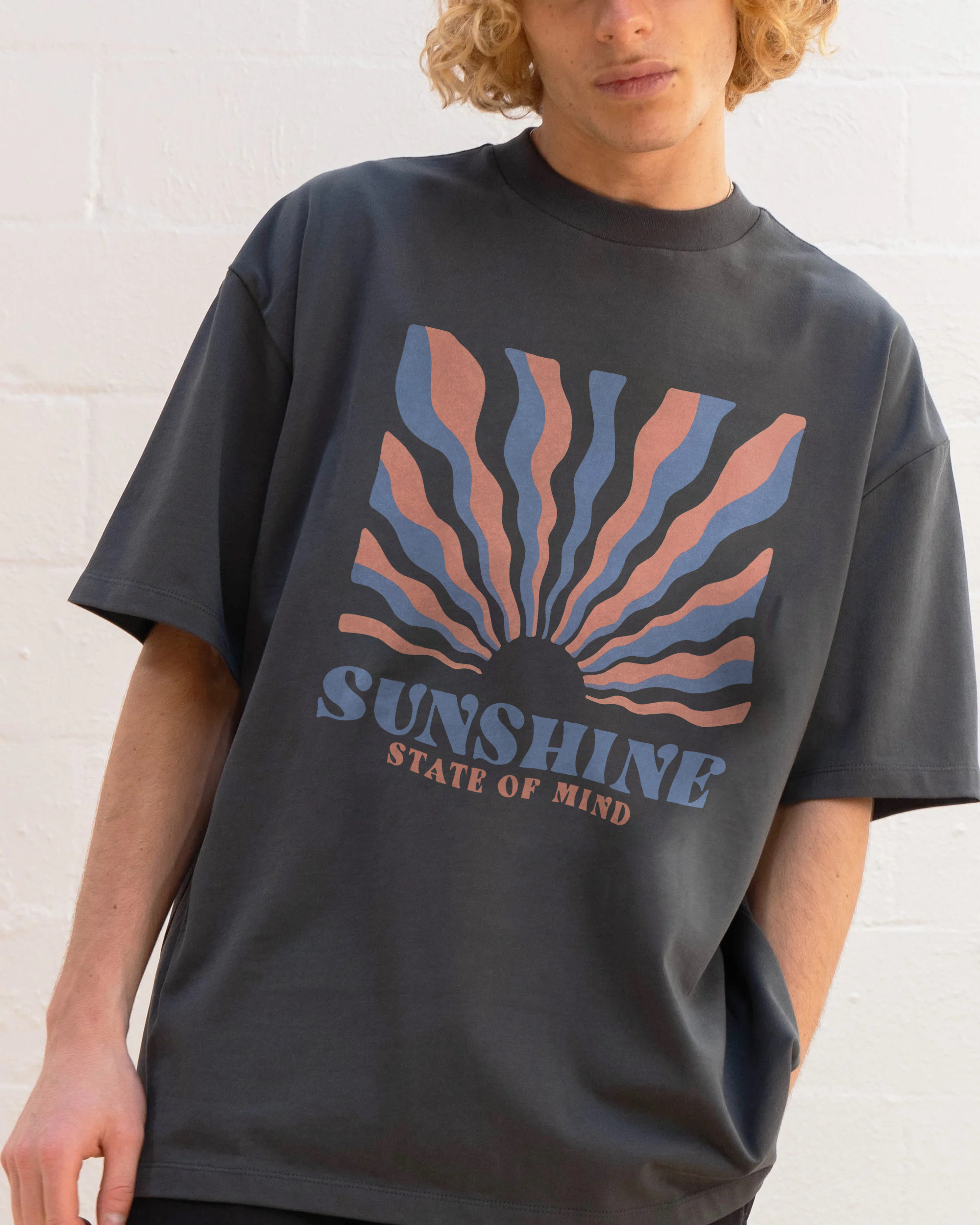 Cotton T-Shirt | Unisex Sunshine State of Mind TEE | TIDESENCE
