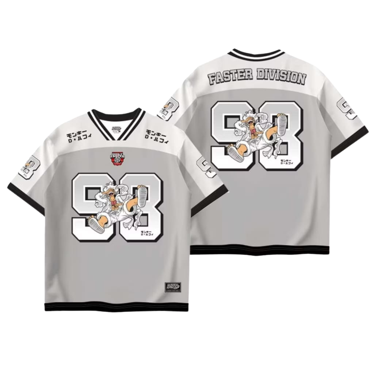 One Piece Luffy Anime Football Jersey