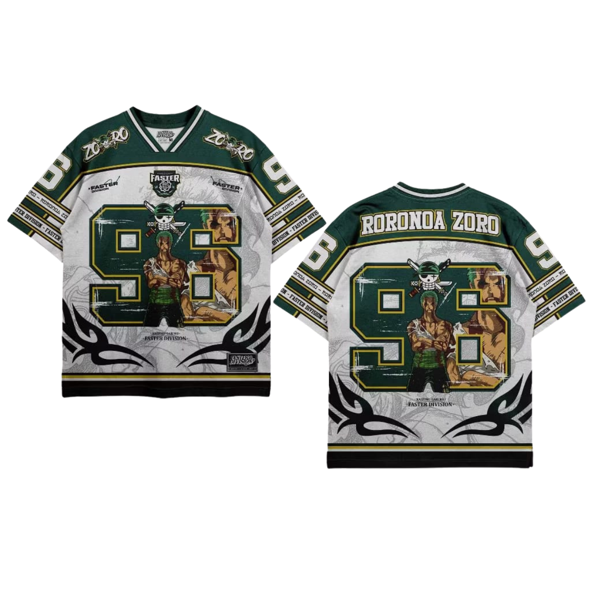 One Piece Luffy Anime Football Jersey