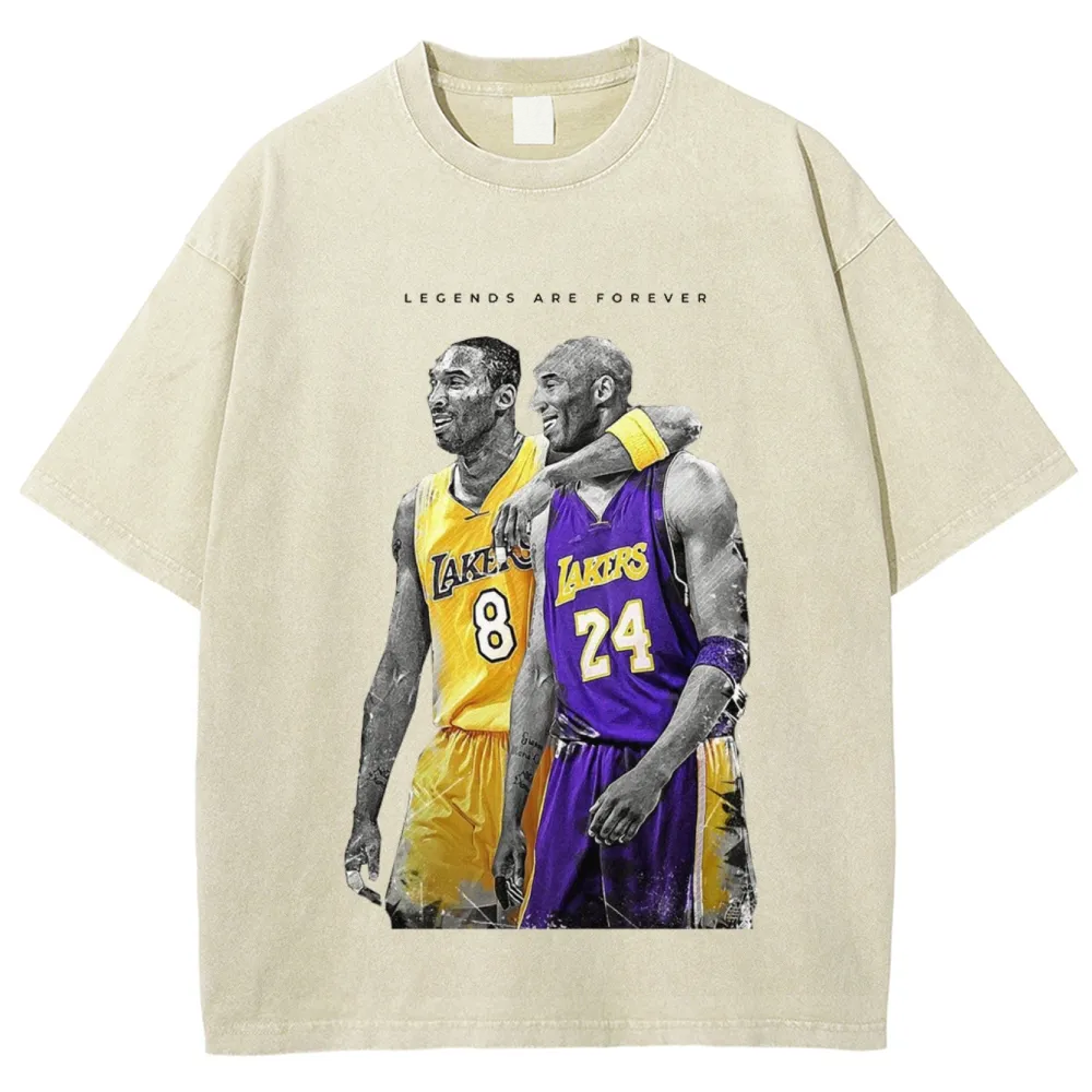 T-Shirt KOBE Graphic TEE Unisex-Adult Ultra Cotton Washed | TIDESENCE