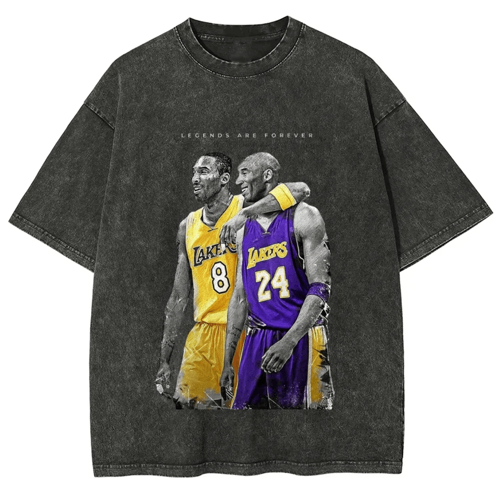 T-Shirt KOBE Graphic TEE Unisex-Adult Ultra Cotton Washed | TIDESENCE