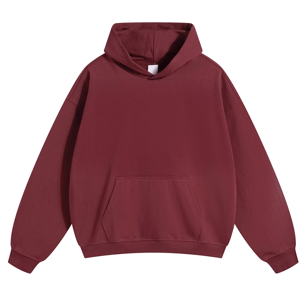 Unisex-KOBE Solid Color Hoodie