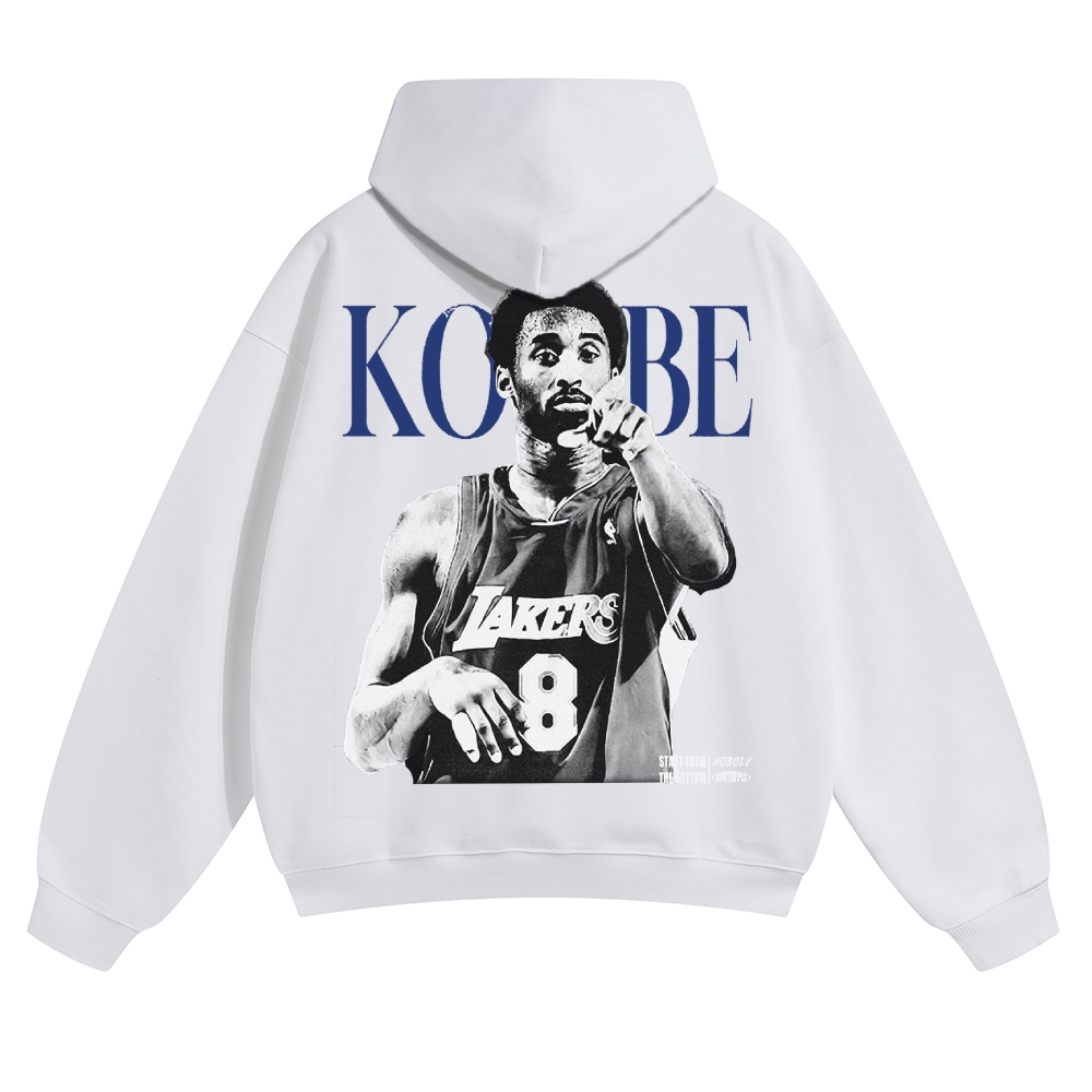 Unisex-KOBE Solid Color Hoodie