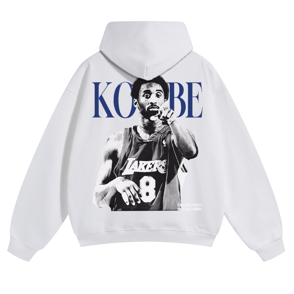 Unisex-KOBE Solid Color Hoodie