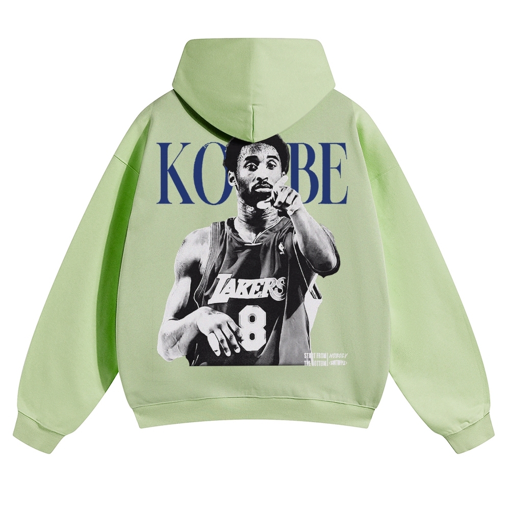 Unisex-KOBE Solid Color Hoodie