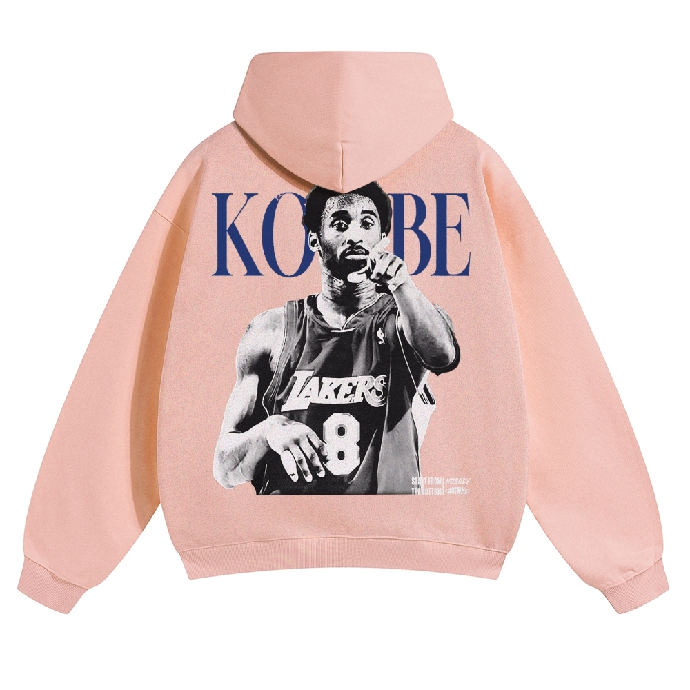 Unisex-KOBE Solid Color Hoodie
