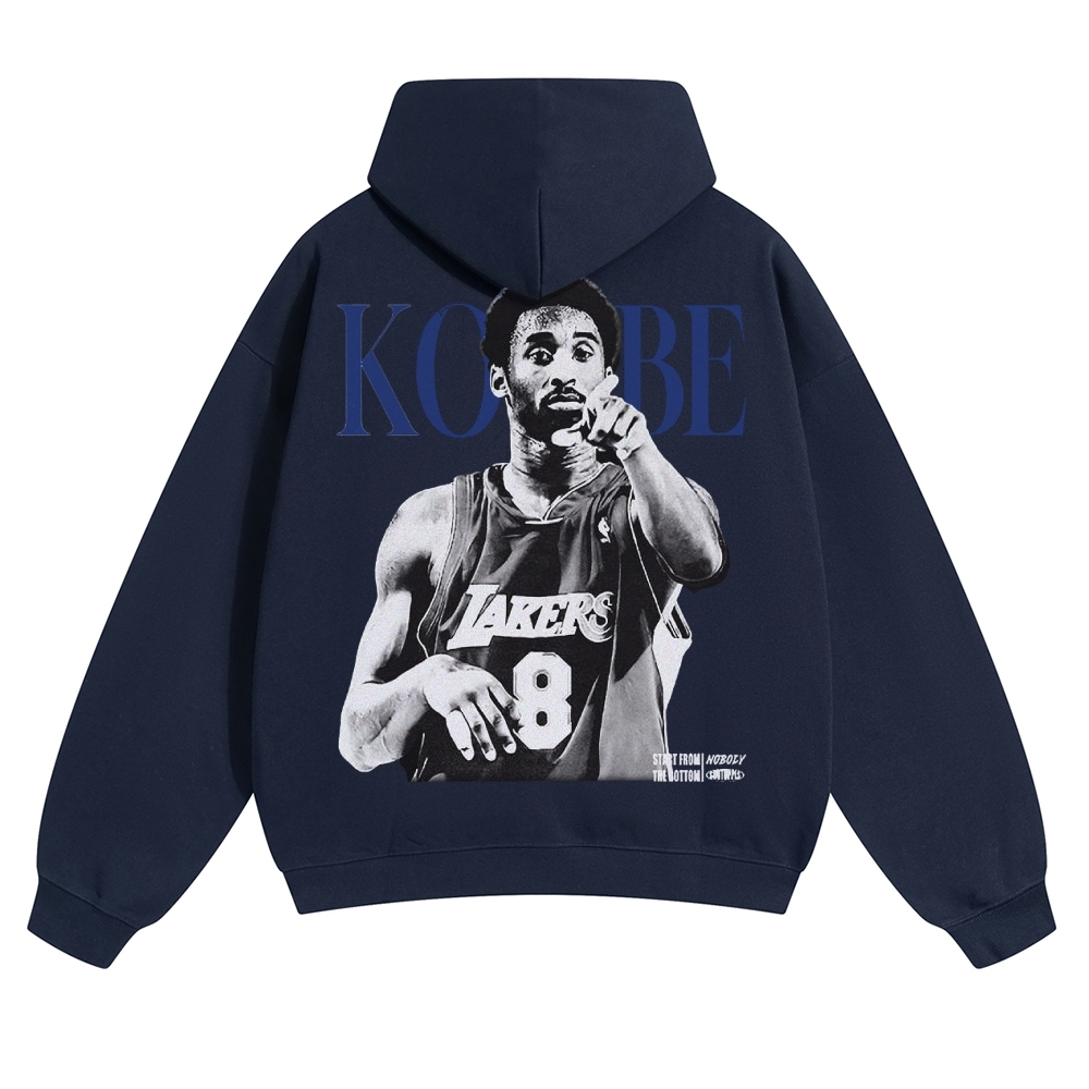 Unisex-KOBE Solid Color Hoodie