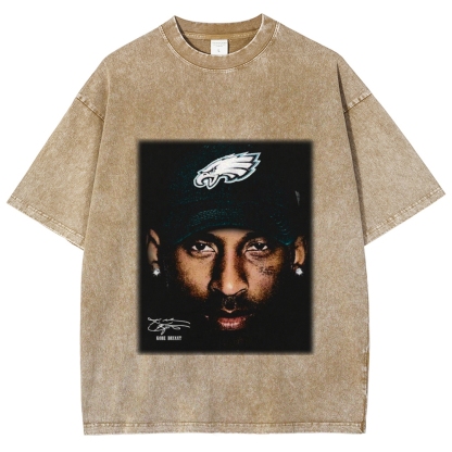Unisex-Adult Ultra Cotton Washed T-Shirt Graphic Bird Gang Kobe 