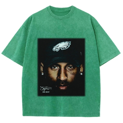 Unisex-Adult Ultra Cotton Washed T-Shirt Graphic Bird Gang Kobe 