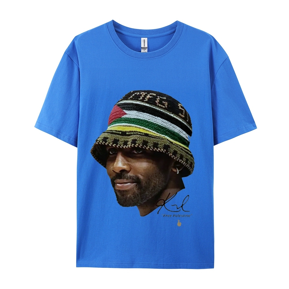 Unisex-Adult Ultra Cotton Washed T-Shirt Graphic KYRIE IRVING V3 VINTAGE TEE 