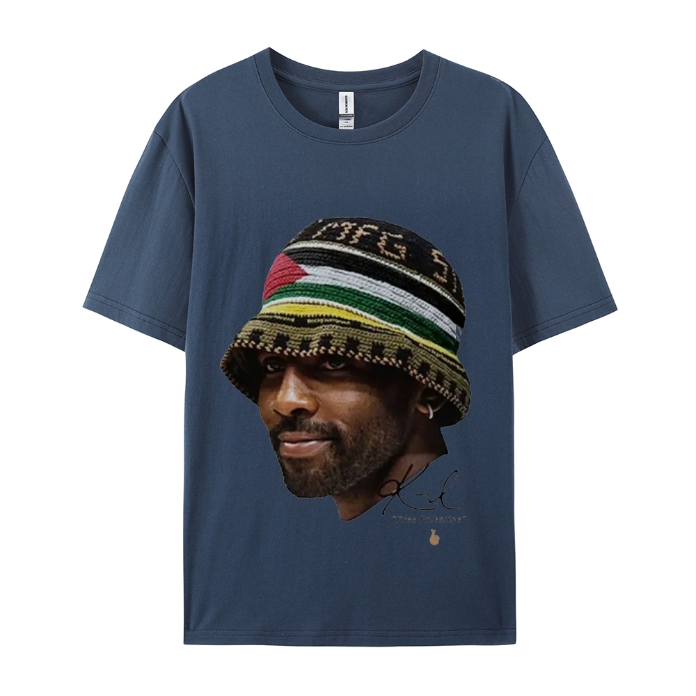 Unisex-Adult Ultra Cotton Washed T-Shirt Graphic KYRIE IRVING V3 VINTAGE TEE 