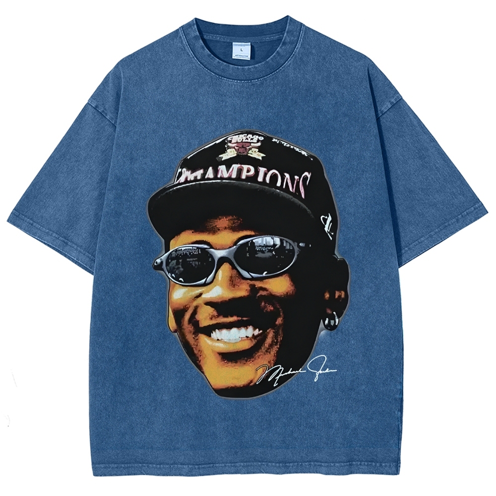 Unisex-Adult Ultra Cotton Washed T-Shirt Graphic MICHAEL JORDAN 3 TEE 