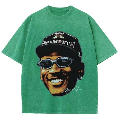 Unisex-Adult Ultra Cotton Washed T-Shirt Graphic MICHAEL JORDAN 3 TEE 