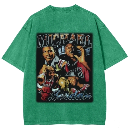 Unisex-Adult Ultra Cotton Washed T-Shirt Graphic MICHAEL JORDAN 3 TEE 