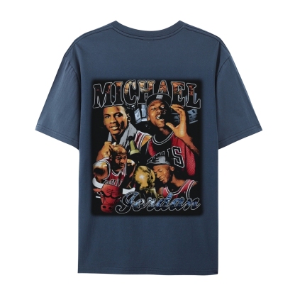 Unisex-Adult Ultra Cotton Washed T-Shirt Graphic MICHAEL JORDAN 3 TEE 