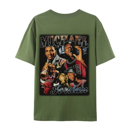 Unisex-Adult Ultra Cotton Washed T-Shirt Graphic MICHAEL JORDAN 3 TEE 