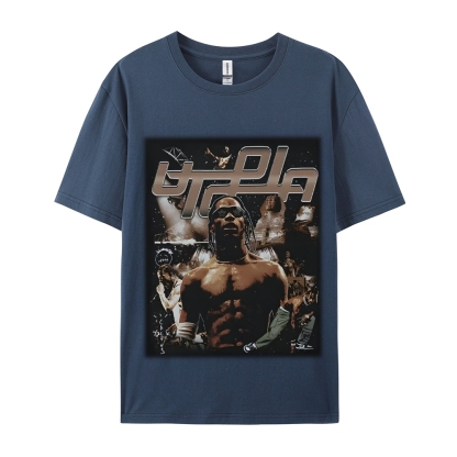 Unisex-Adult Ultra Cotton Washed T-Shirt Graphic TRAVIS SCOTT UTOPIA TEE 