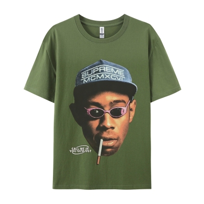 Unisex-Adult Ultra Cotton Washed T-Shirt Graphic CALL ME WHEN YOU GET LOST TEE 
