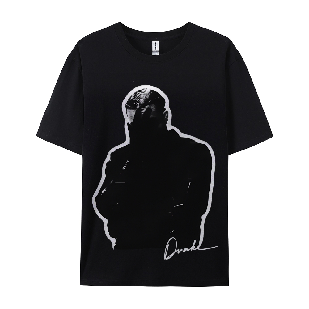 Unisex-Adult Ultra Cotton Washed T-Shirt Graphic DRAKE HER LOSS TEE 