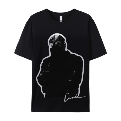 Unisex-Adult Ultra Cotton Washed T-Shirt Graphic DRAKE HER LOSS TEE 