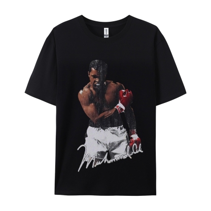 Unisex-Adult Ultra Cotton Washed T-Shirt Graphic Ali TEE 