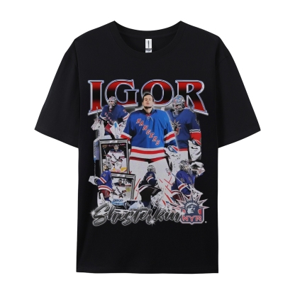 Unisex-Adult Ultra Cotton Washed T-Shirt Graphic IGOR SHESTERKIN TEE 