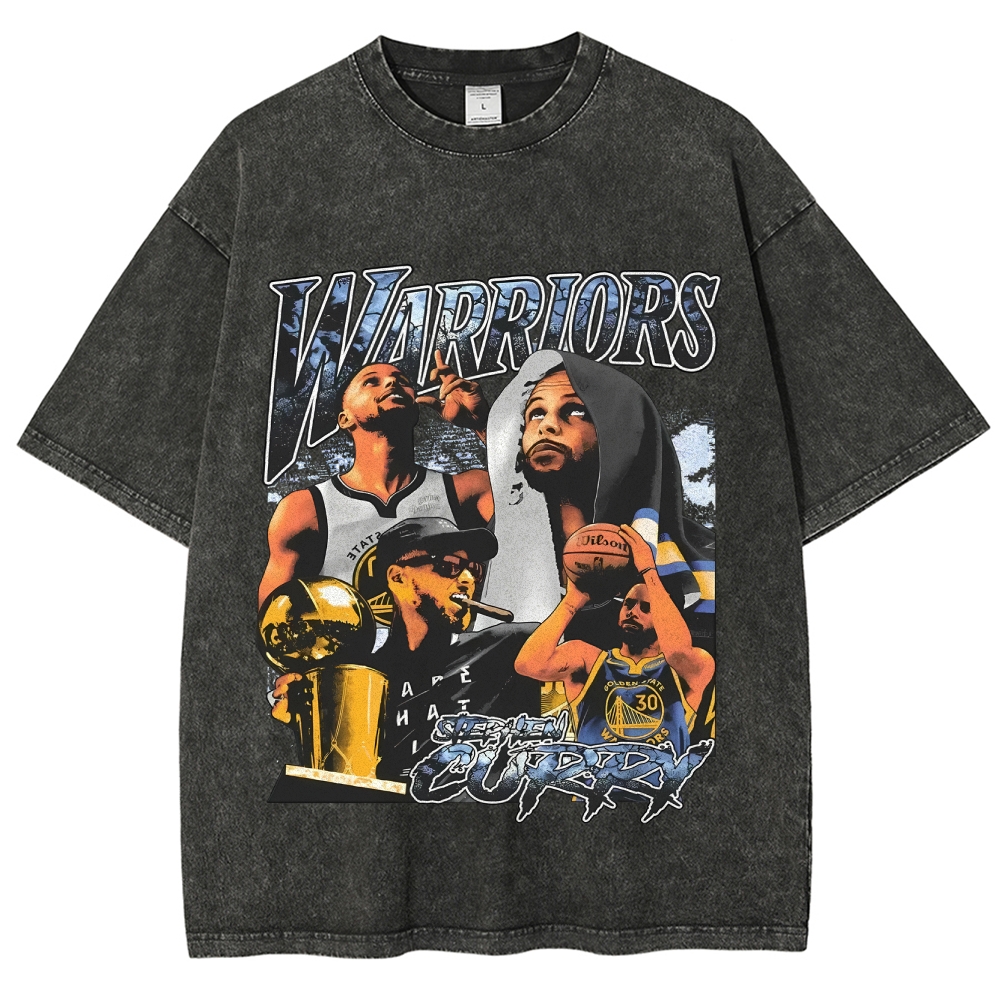 Unisex-Adult Ultra  Washed T-Shirt Graphic STEPHEN CURRY TEE