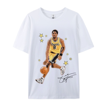 Unisex-Adult Ultra Cotton Washed T-Shirt Graphic KOBE TEE 