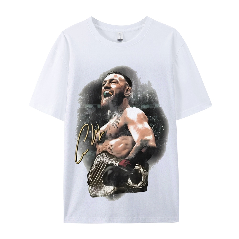 Unisex-Adult Ultra Cotton Washed T-Shirt Graphic Return of the Mac Conor McGregor TEE 