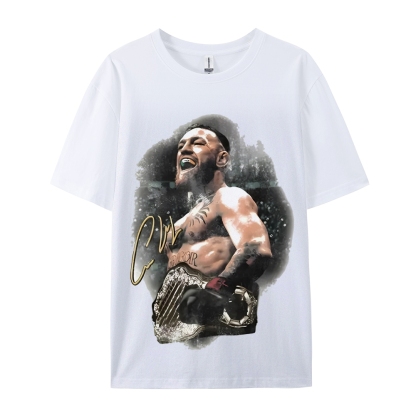 Unisex-Adult Ultra Cotton Washed T-Shirt Graphic Return of the Mac Conor McGregor TEE 