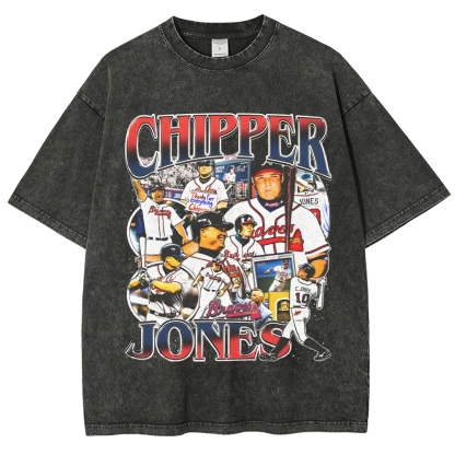Unisex-Adult Ultra Cotton Washed T-Shirt Graphic  CHIPPER JONES TEE 