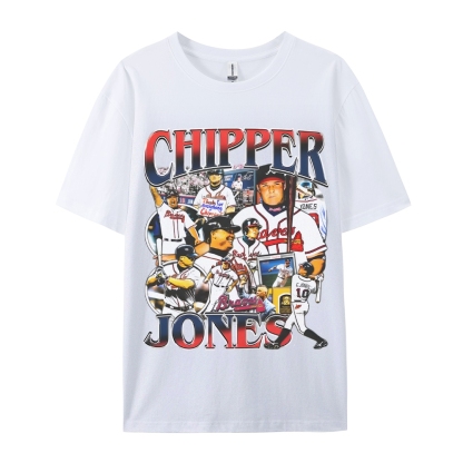 Unisex-Adult Ultra Cotton Washed T-Shirt Graphic  CHIPPER JONES TEE 