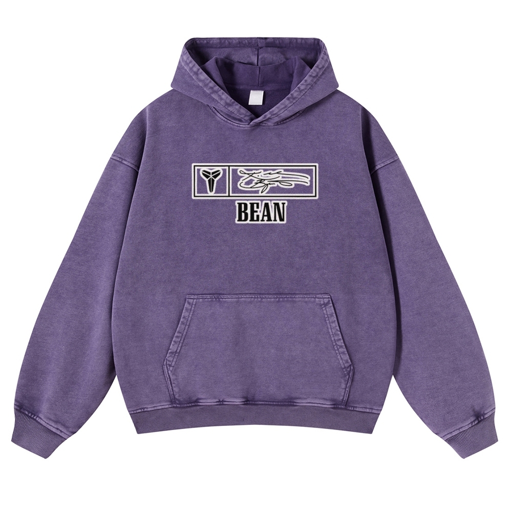 KOBE Casual Washed Hoodie